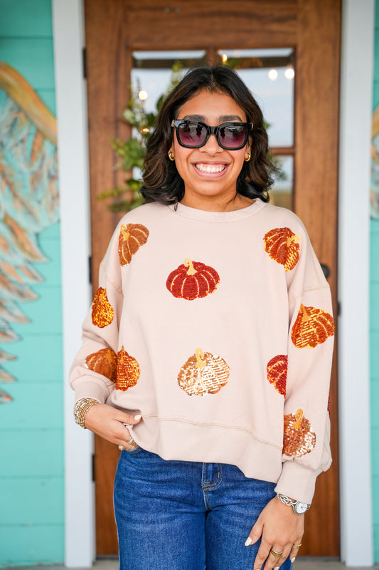 Millie Pumpkin Sweatshirt