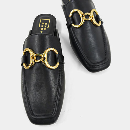 ShuShop Andromeda Black Slip On Loafer