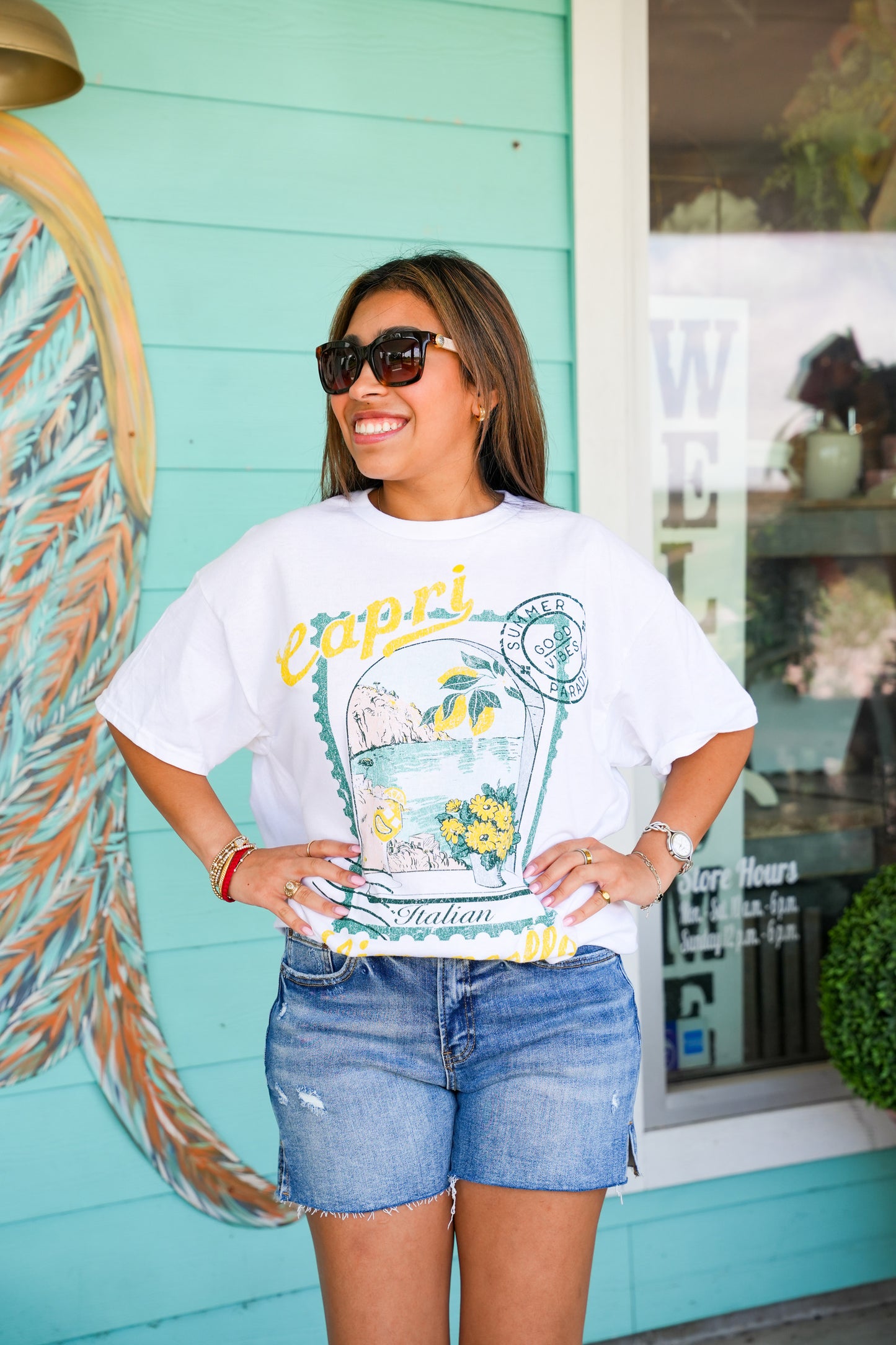 Capri Limoncello Graphic Tee