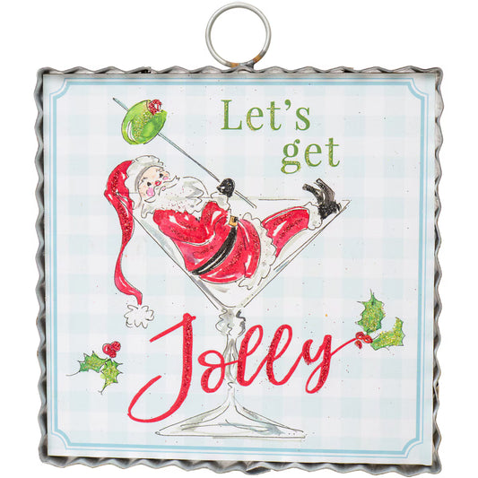 RTC Beck's Let's Get Jolly Sign