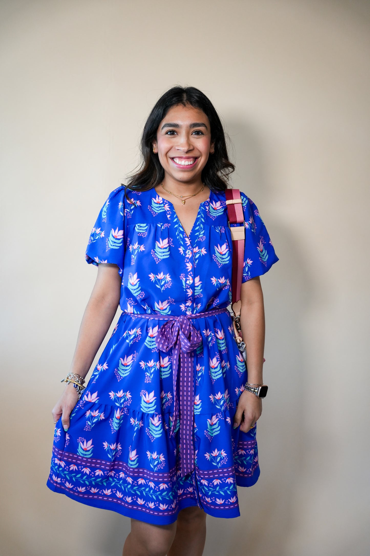 Blue Addison Petal Keepsake Dress