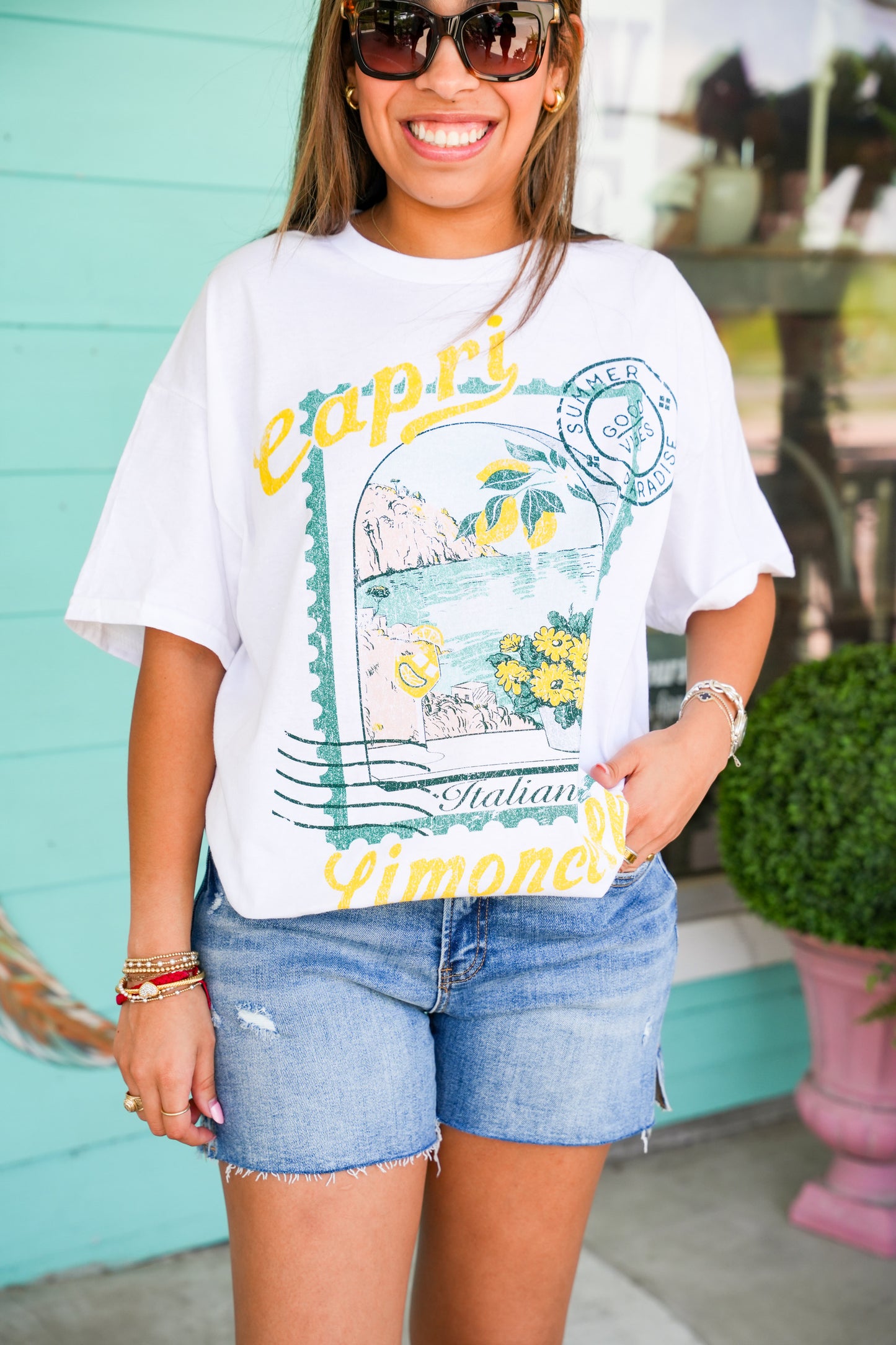 Capri Limoncello Graphic Tee