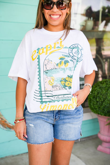 Capri Limoncello Graphic Tee
