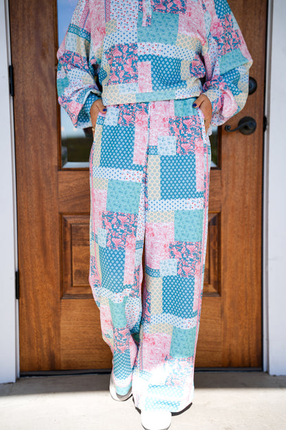 Sloan Quilt Pattern Pant