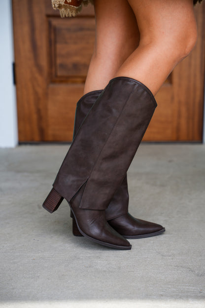 Matisse Walker Coffee Boots