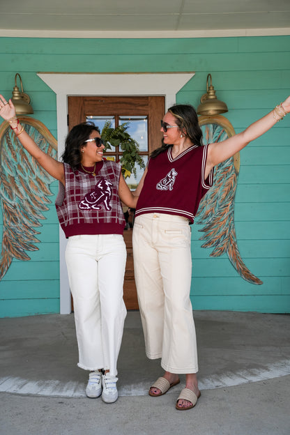 Queen of Sparkles Texas A&M Mascot Vest
