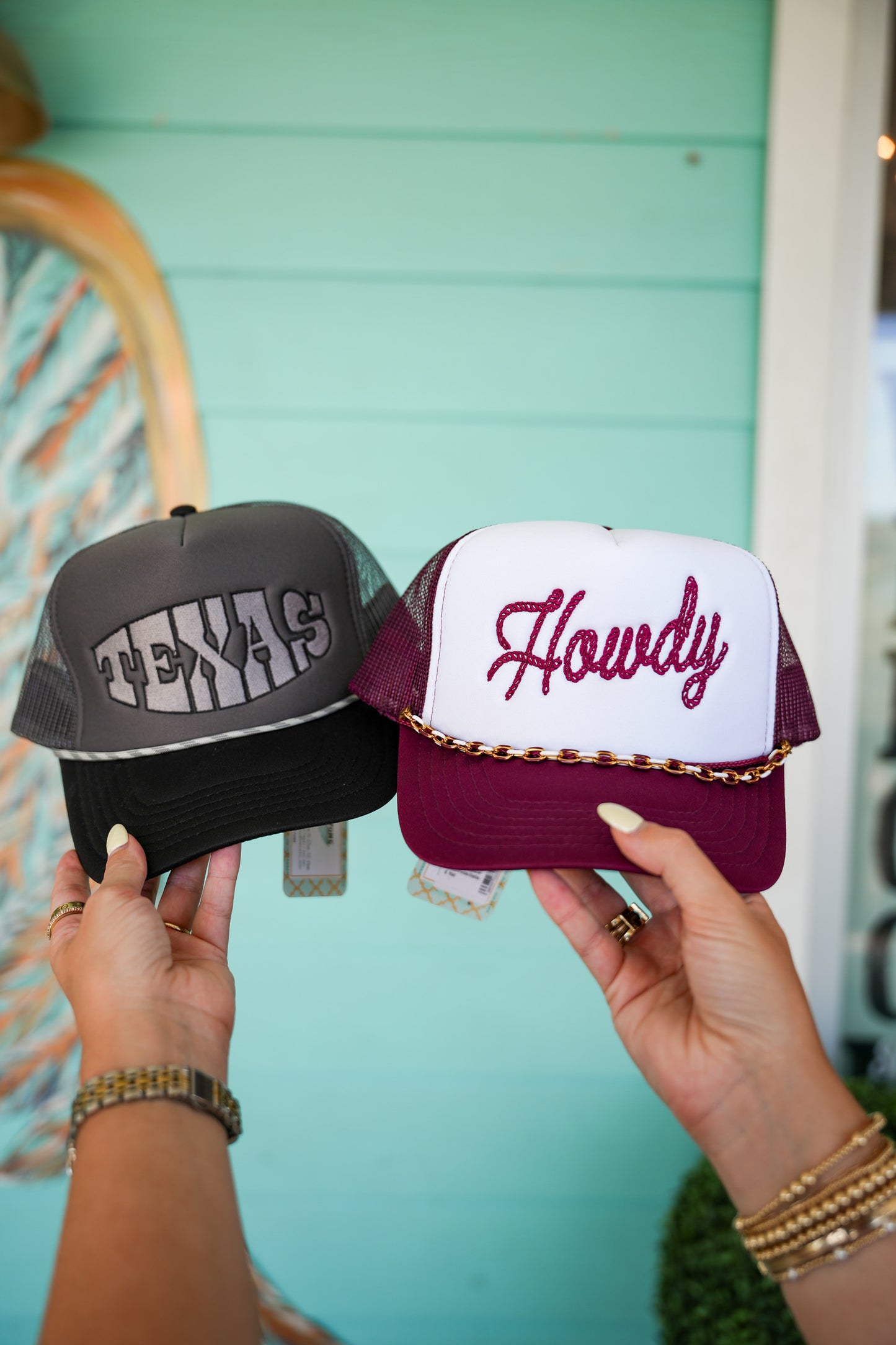 Howdy Embroidered/Embellished Hat