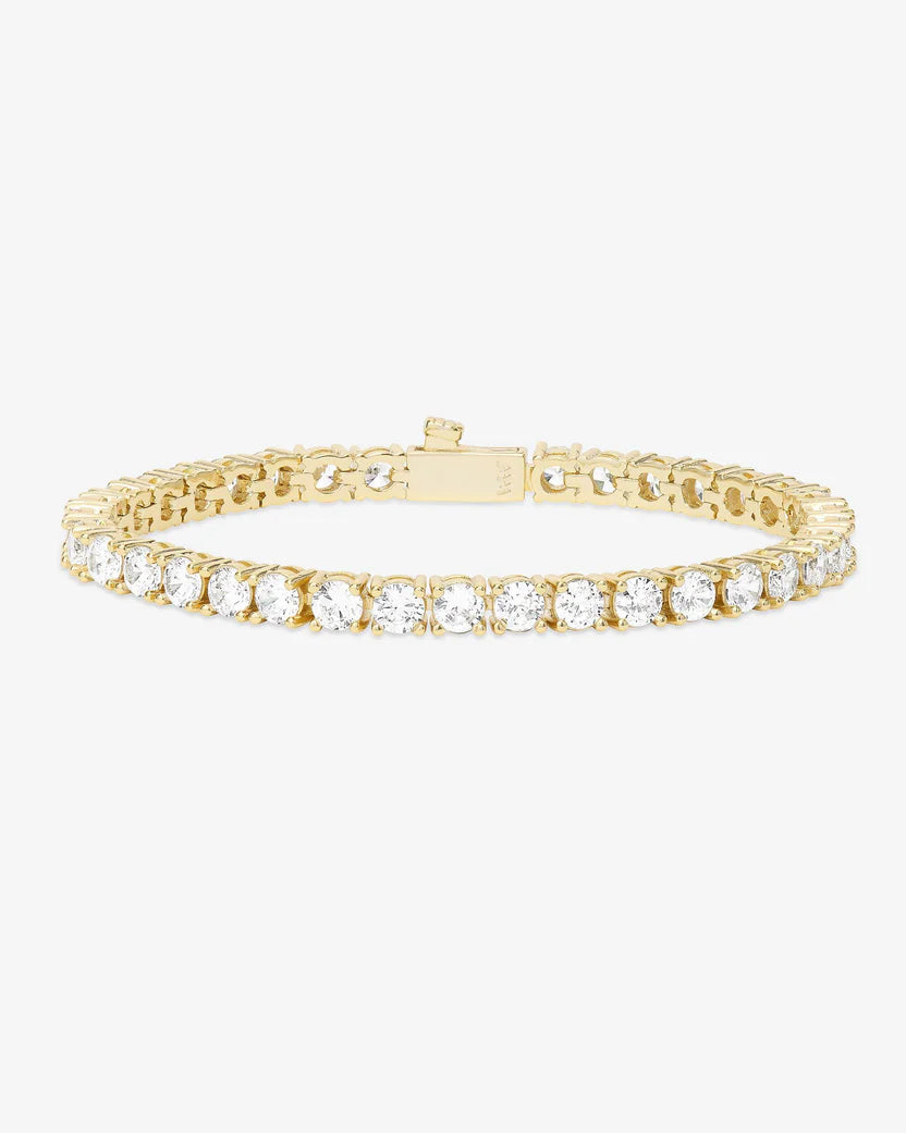 Melinda Maria Heiress Tennis Bracelet - Gold