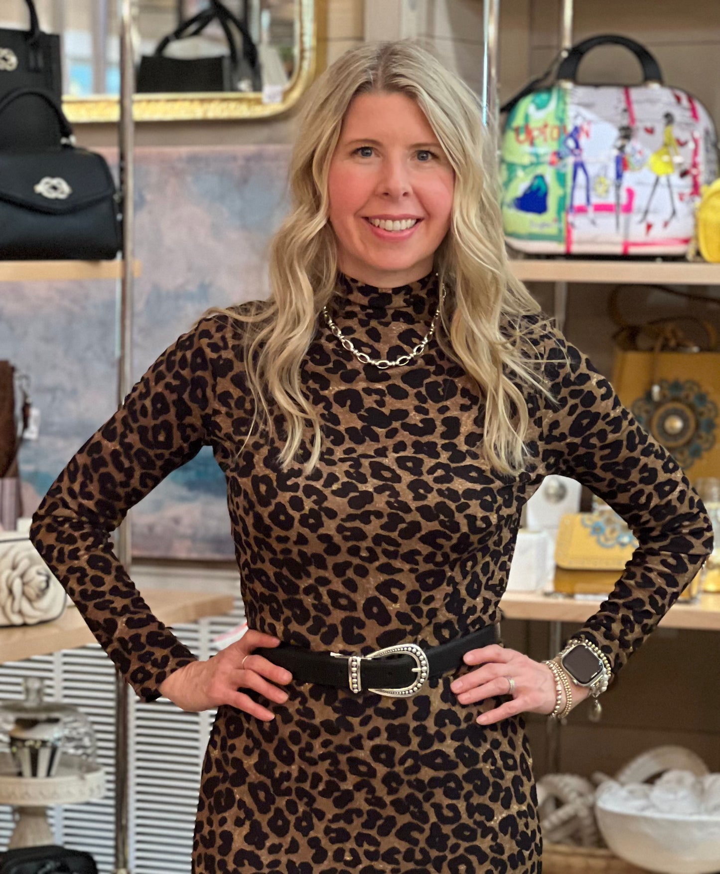 Leopard Print Chloe Top