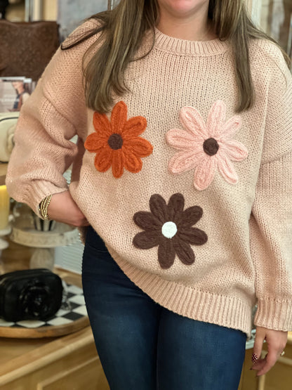 Farley Floral Sweater
