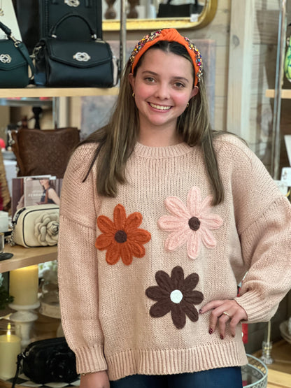 Farley Floral Sweater