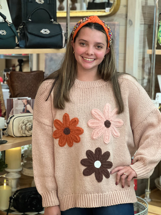 Farley Floral Sweater