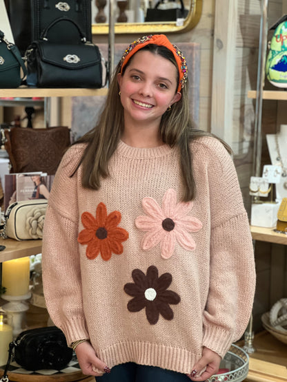 Farley Floral Sweater