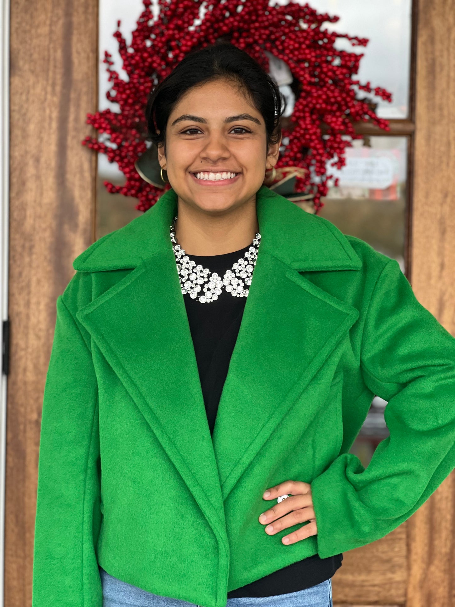 Kut Green Harper Jacket