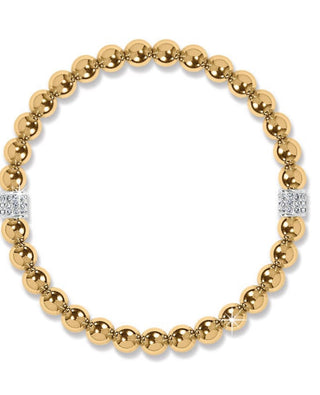 Brighton Meridian Gold Stretch Bracelet