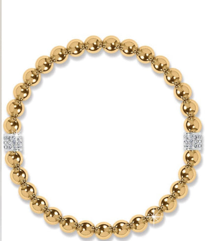 Brighton Meridian Gold Stretch Bracelet