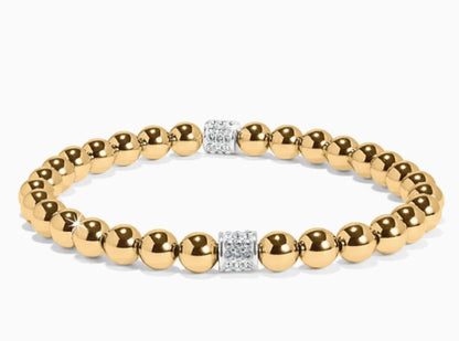 Brighton Meridian Gold Stretch Bracelet