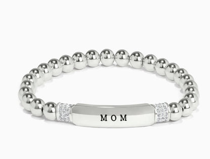 Brighton Meridian Petite Mom Stretch Bracelet - Silver, OS