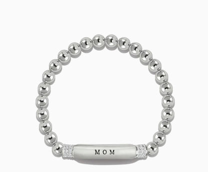 Brighton Meridian Petite Mom Stretch Bracelet - Silver, OS