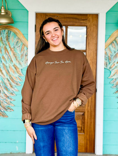 Stronger than the Storm Sweatshirt