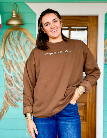 Stronger than the Storm Sweatshirt