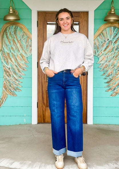 Make Heaven Crowded Oatmeal Sweatshirt