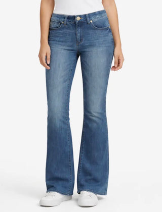 1822 Denim 30" MR Slim Boot Raw Hem Jeans