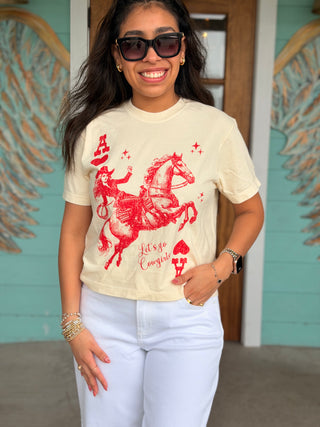 Cowgirl Playing Card Tee