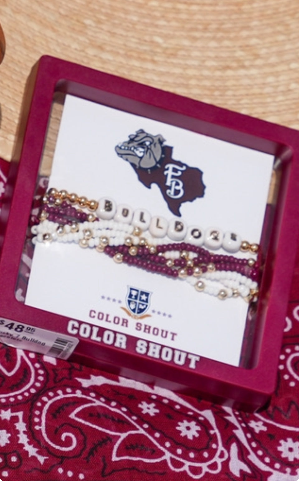 Lucky 7 Bulldog Bracelets