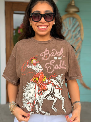 Back in the Saddle Mineral Coffee Tee