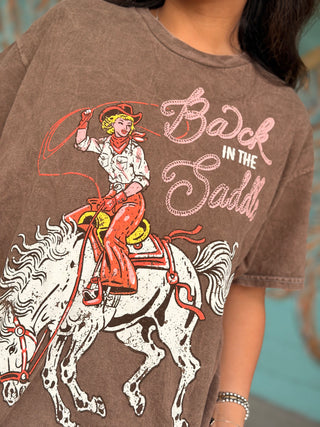 Back in the Saddle Mineral Coffee Tee