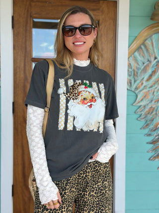 Ivory Pattern Lace Mesh Top