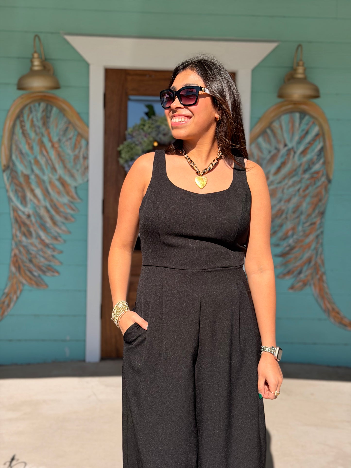 Black Dressy Jumpsuit