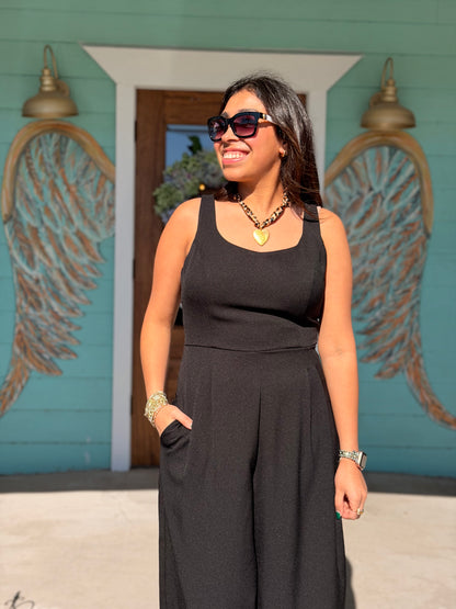 Black Dressy Jumpsuit