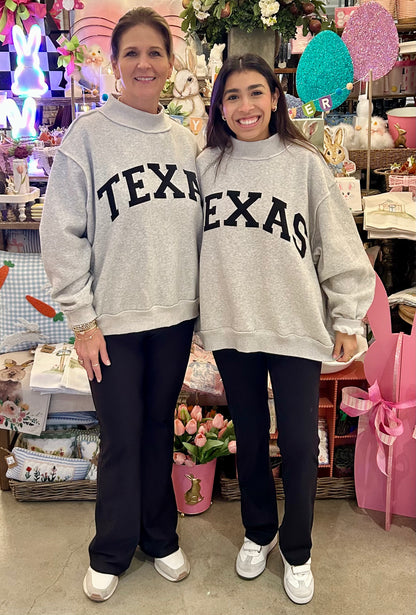 Grey Reversible Texas Sweatshirt
