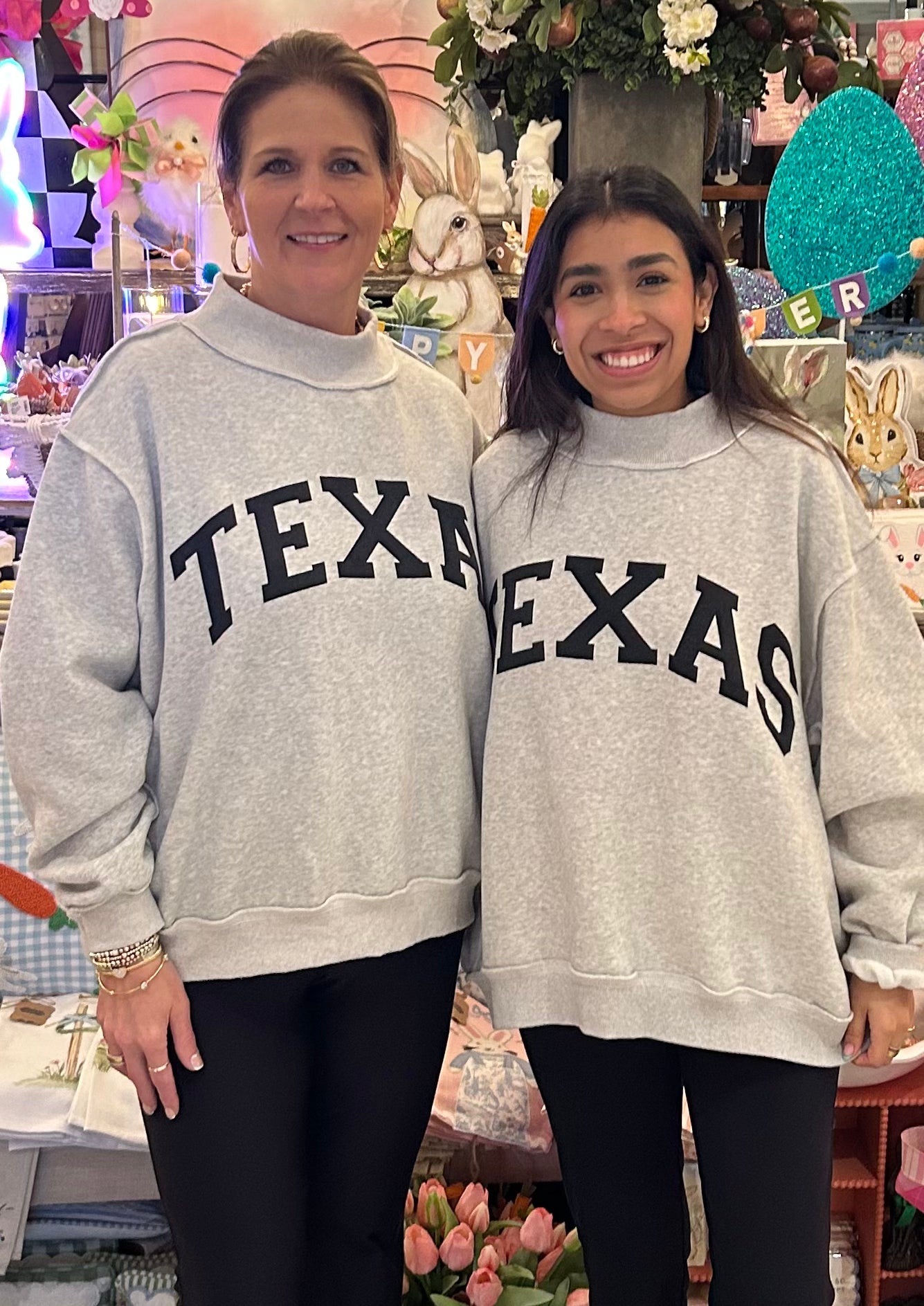 Grey Reversible Texas Sweatshirt