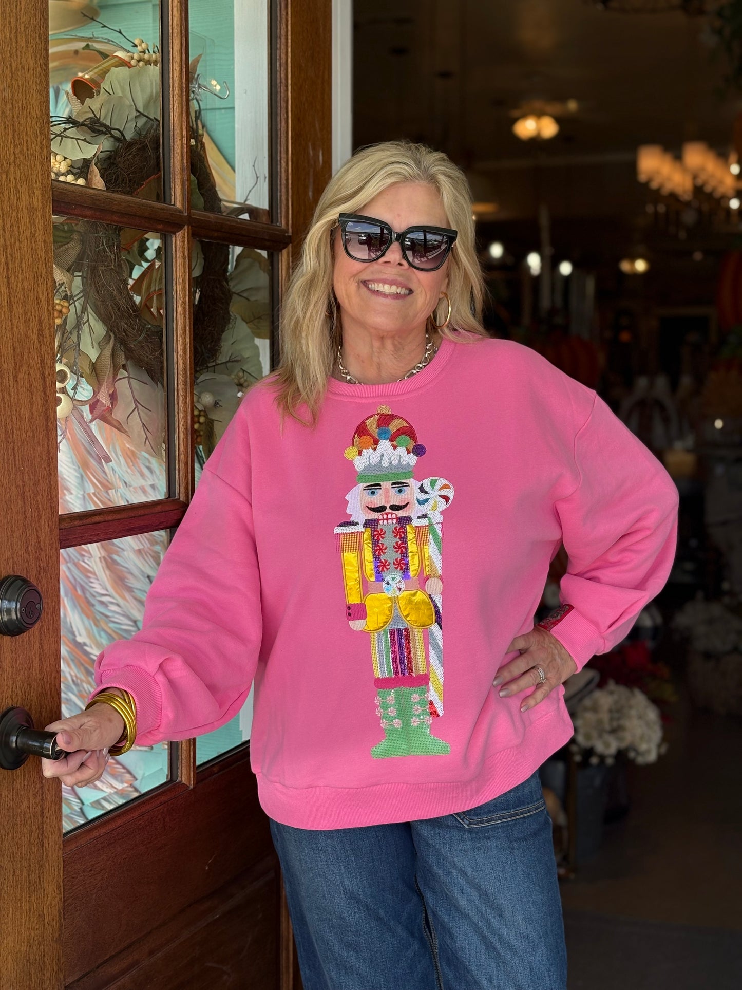 Queen of Sparkles Candyland Nutcracker Sweatshirt