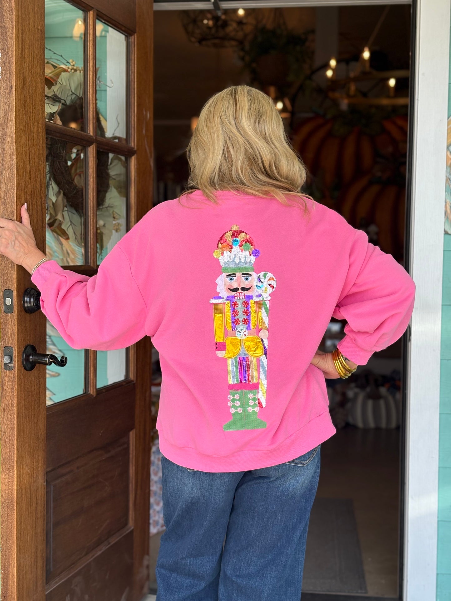 Queen of Sparkles Candyland Nutcracker Sweatshirt