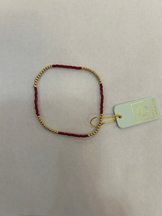 Enewton Gameday Hope Blissful Bracelet - Maroon