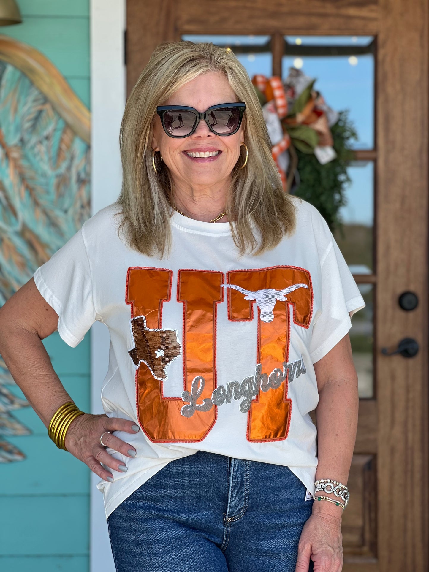 Queen of Sparkles Metallic UT Tee