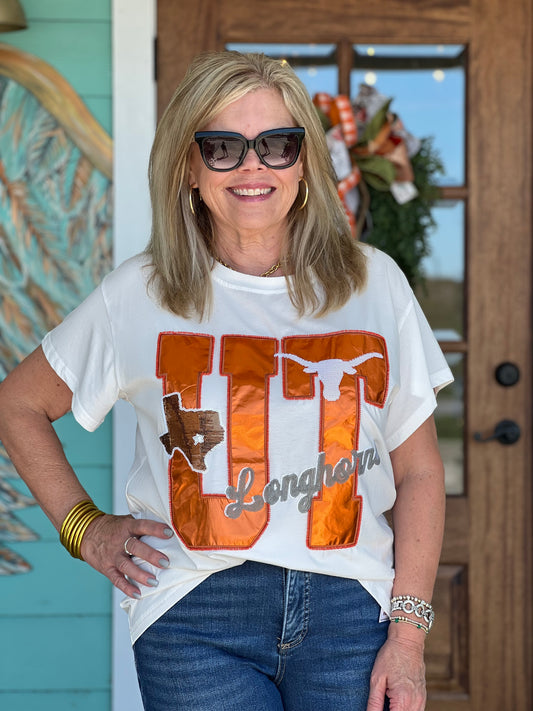 Queen of Sparkles Metallic UT Tee