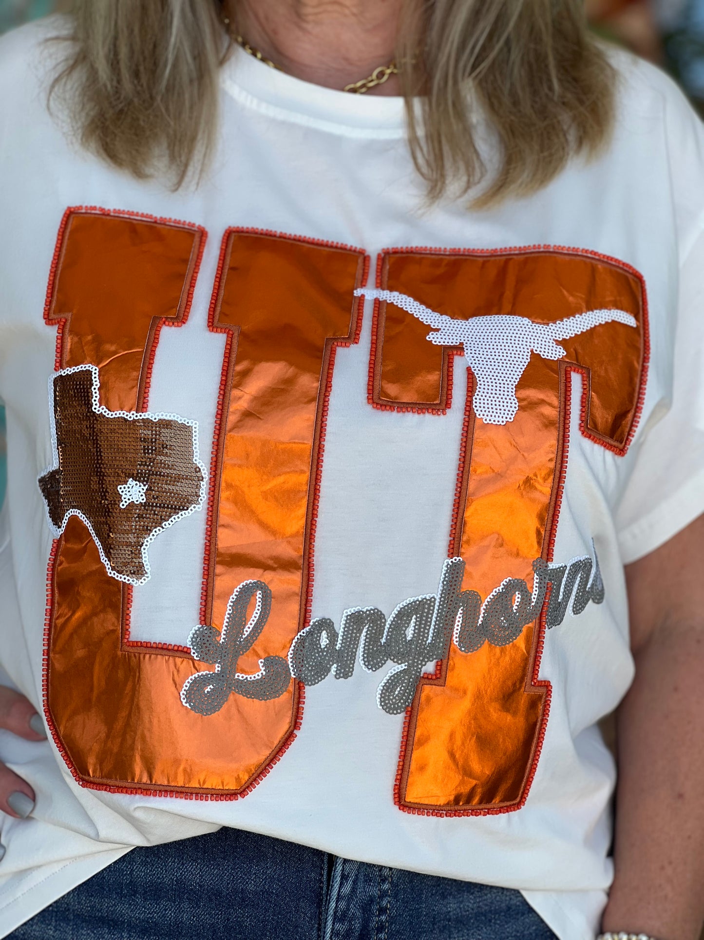 Queen of Sparkles Metallic UT Tee