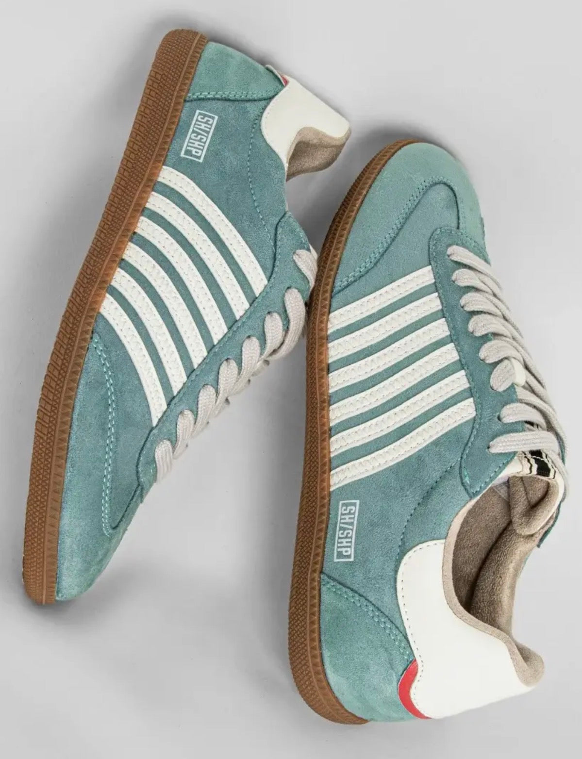 ShuShop Stevie Aqua Suede Sneaker
