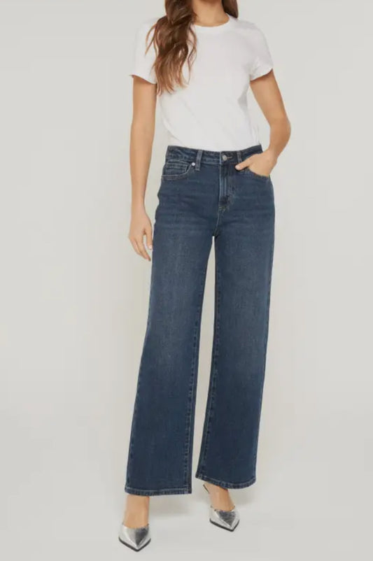 Mica High Rise Straight Leg Denim