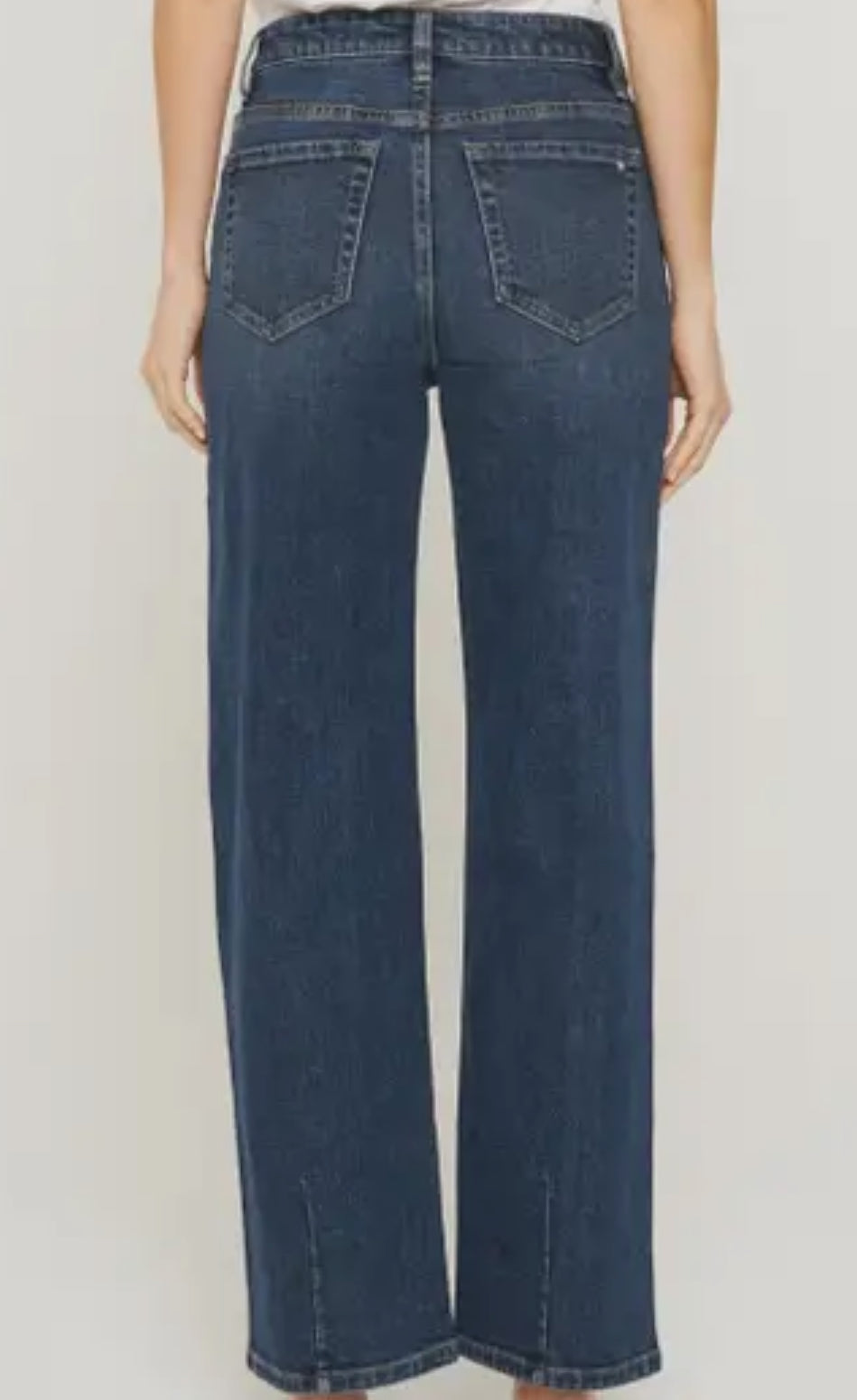 Mica High Rise Straight Leg Denim