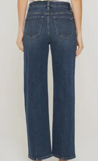 Mica High Rise Straight Leg Denim