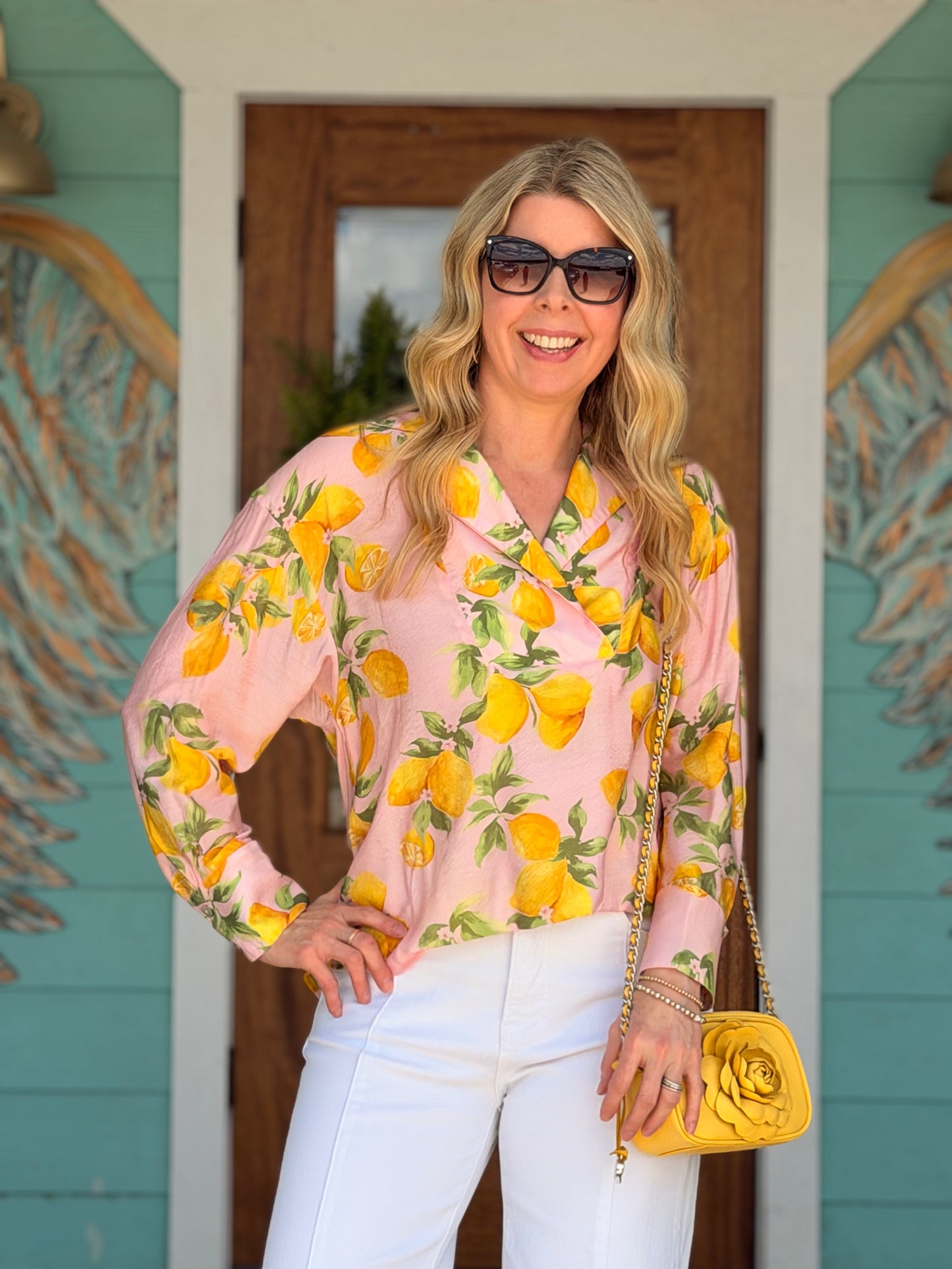 Ivy Jane Pink Lemon Drop Shirt