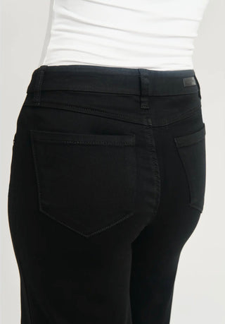 1822 Denim 30in Black Better Butter HR Wide Leg Denim