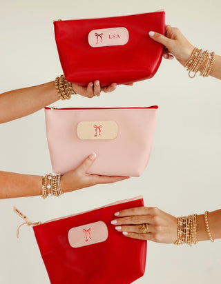 JH x Beaded Blondes Grande Red Coated Canvas