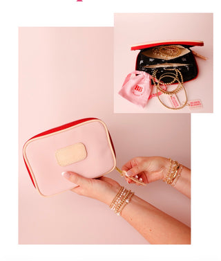 JH x Beaded Blondes Bedell Blush Coated Canvas